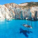 From Adamas: Milos and Poliegos Catamaran Cruise with Lunch - Visiting Kleftiko: The Classic Milos Landmark