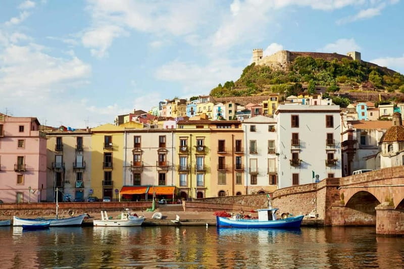 From Alghero: Market day in Bosa - Exploring Bosa’s Pastel Houses and River Temo