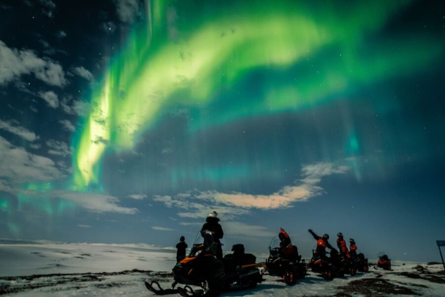 From Alta: Northern Lights Night Adventure By Snowmobile - What Snowmobiling in the Arctic Looks Like: Route and Driving Experience