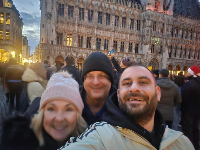 From Amsterdam: Private Christmas Brussels  Stories & VR - Exploring Brussels’ Festive Heart: The 1.5-Hour Guided Walk