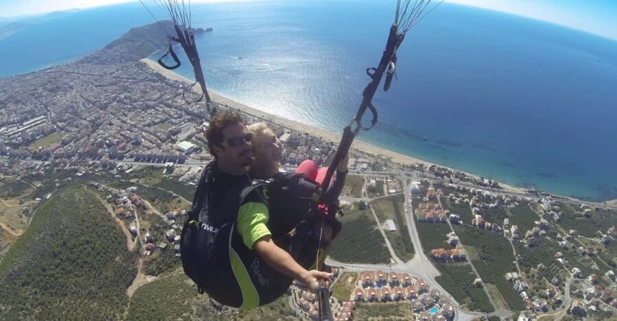 From Antalya/Alanya/Side: Paragliding Adventure - The Excitement of Soaring from Yass Tepe Hill
