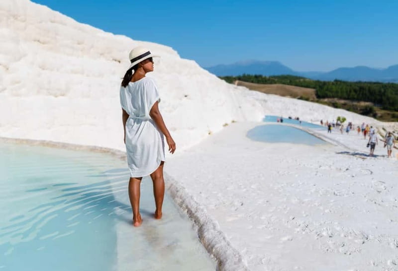 From Antalya or Kemer: Full-Day Pamukkale & Hierapolis Tour - From Antalya or Kemer to the "Cotton Castle" of Pamukkale