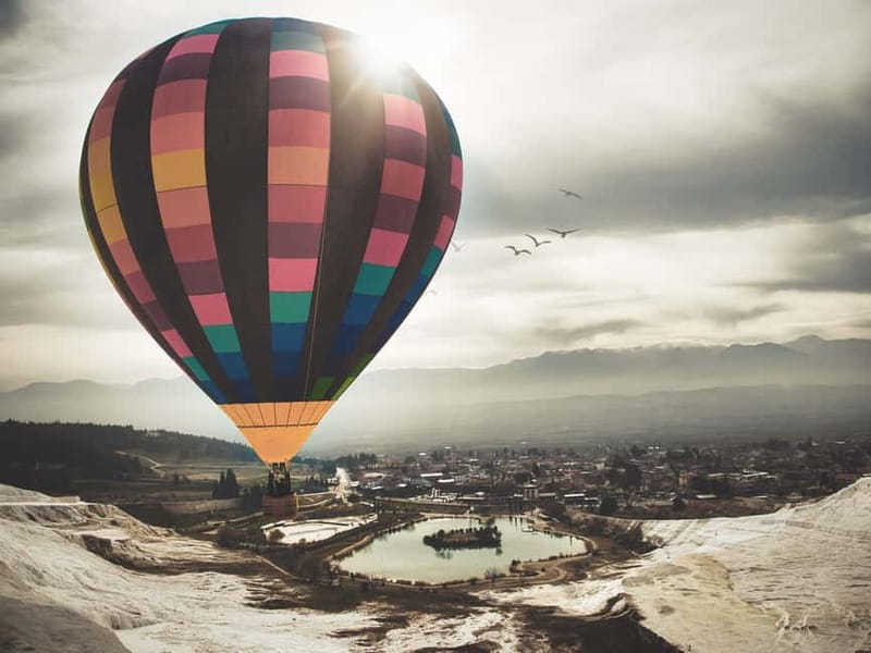 From Antalya: Pamukkale Hot Air Balloon Flight with Lunch - Exploring Pamukkale’s Thermal Terraces and Hierapolis