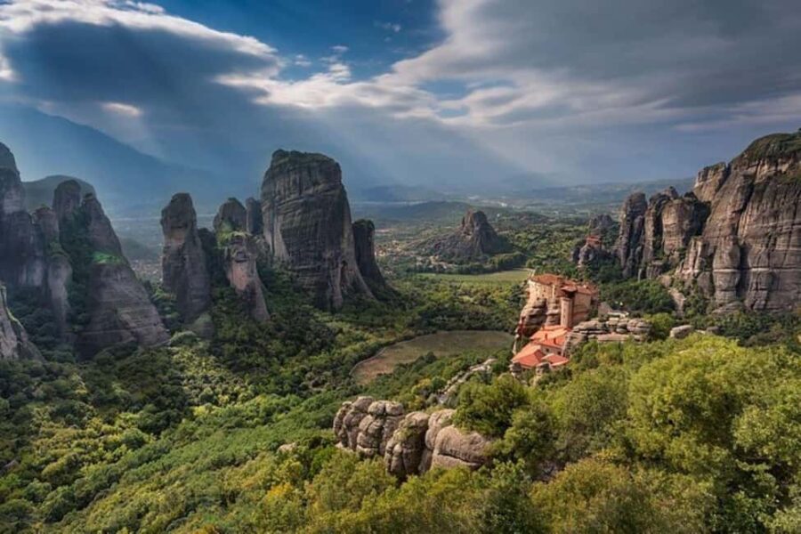 From Athens: 2-Day Delphi, Meteora, and Thermopylae Tour - Exploring Delphi’s Sacred Ruins and Mountain Views