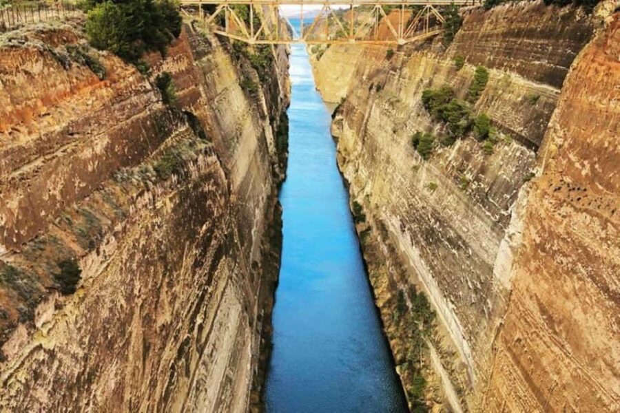 From Athens: Ancient Messene Full-Day Private Tour - Walking Across the Corinth Canal Pedestrian Bridge
