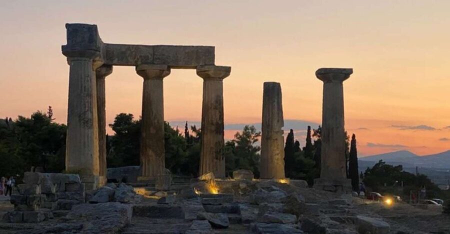 From Athens: Half-Day Ancient Corinth Evening Private Tour - The Scenic Drive Along the Saronic Gulf