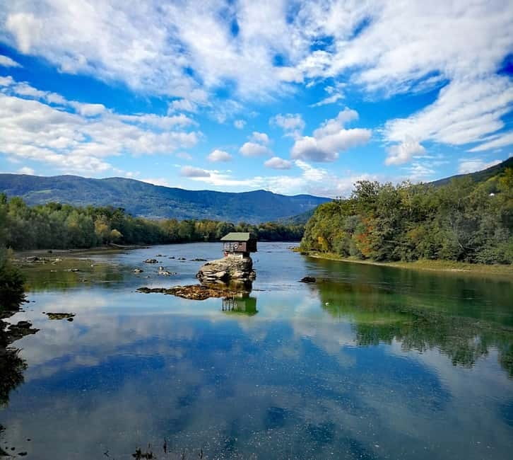 From Belgrade: Tara NP & Drina river & House on the Drina - The Journey Through Serbia’s Mountainous Landscape