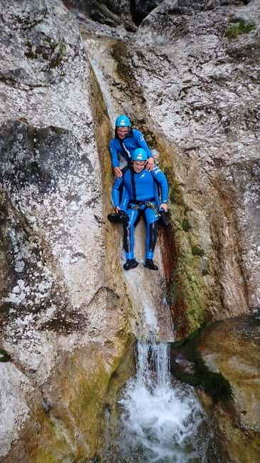 From Bovec: Suec Stream Canyoning in the Soa Valley - Meeting at HungaroRaft in Bovec for Convenient Access