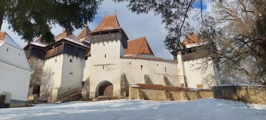 From Brasov: Sighisoara, Viscri, and Rupea Unesco Day Trip - Visiting the Medieval Village of Viscri and Its White Church