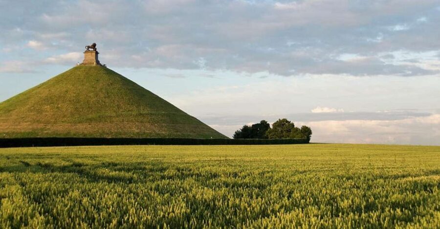 "From Brussels: Waterloo Battlefield History Private Tour - Visiting the Iconic Lions Mount and the Battle Site