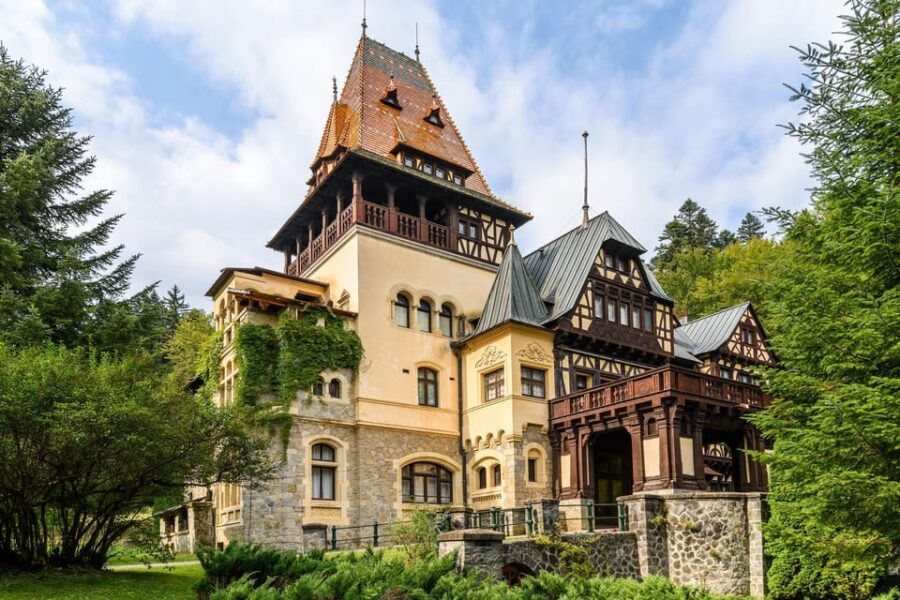 From Bucharest : Day Trip to Peles, Dracula's Castle, Brasov - Convenient Pickup and Comfortable Transport from Bucharest