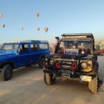 From Cappadocia: Let's Explore Cappadocia with jeeps - Sunset Champagne at Eagle Hill Point