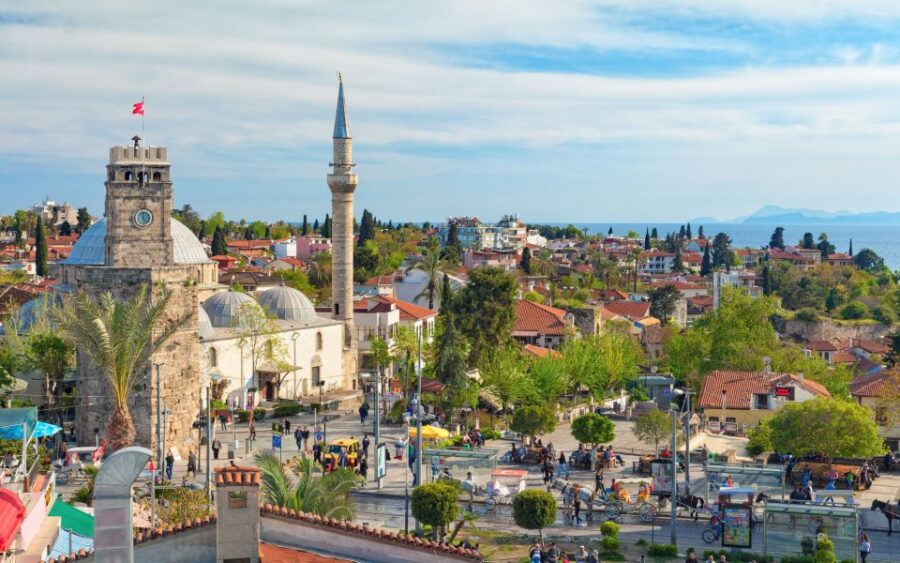 From City of Side: Full-Day Antalya City Tour w/ Transfers - The Historic Clock Tower and Republic Square