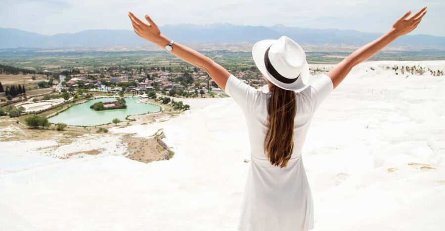 From City of Side: Pamukkale & Hierapolis Day Tour w/ Lunch - Starting the Journey from Side to Pamukkale