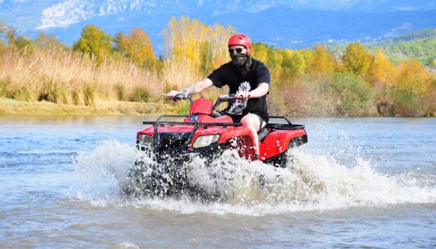 From city of Side: Taurus Mountains Quad ATV Tour - Starting Point and Transfer Details from Side