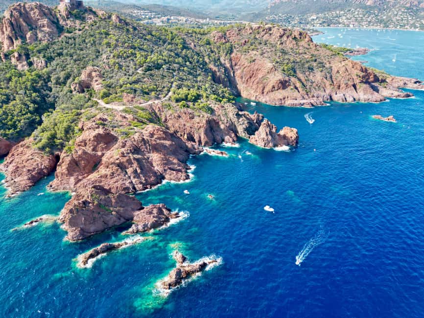 From Cogolin/Cavalaire: Cap Taillat Catamaran Day Tour - Departing from Cogolin or Cavalaire for a Full Day of Sailing