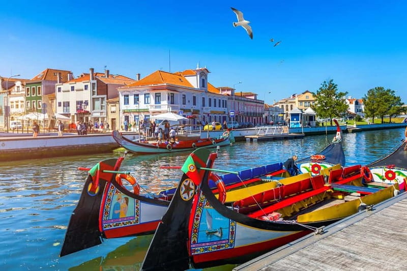 From Coimbra: Tour to Aveiro, Costa Nova beach, and Moliceiro boat ride - Convenient Pickup and Transportation from Coimbra