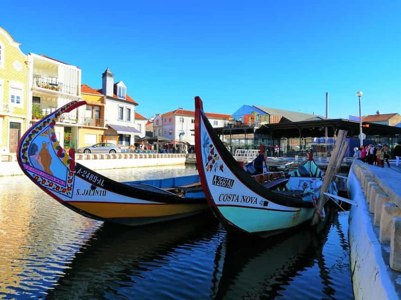 From Coimbra: Tour to Aveiro, Costa Nova beach and Moliceiro boat - Departing from Coimbra to Portugal’s Artful Coastline