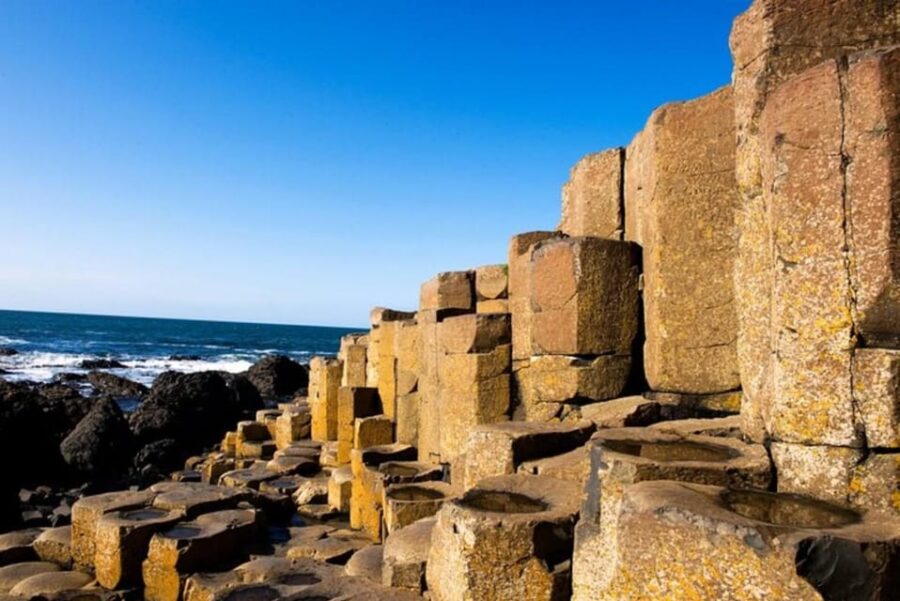 From Dublin: Giant's Causeway, Dark Hedge & Belfast Tour - Marvel at the Basalt Columns at the Giant’s Causeway