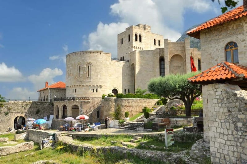 From Durres/Golem: Kruja Castle, Old Bazaar & Sari Salltik - Exploring Kruja Castle and its Historic Walls