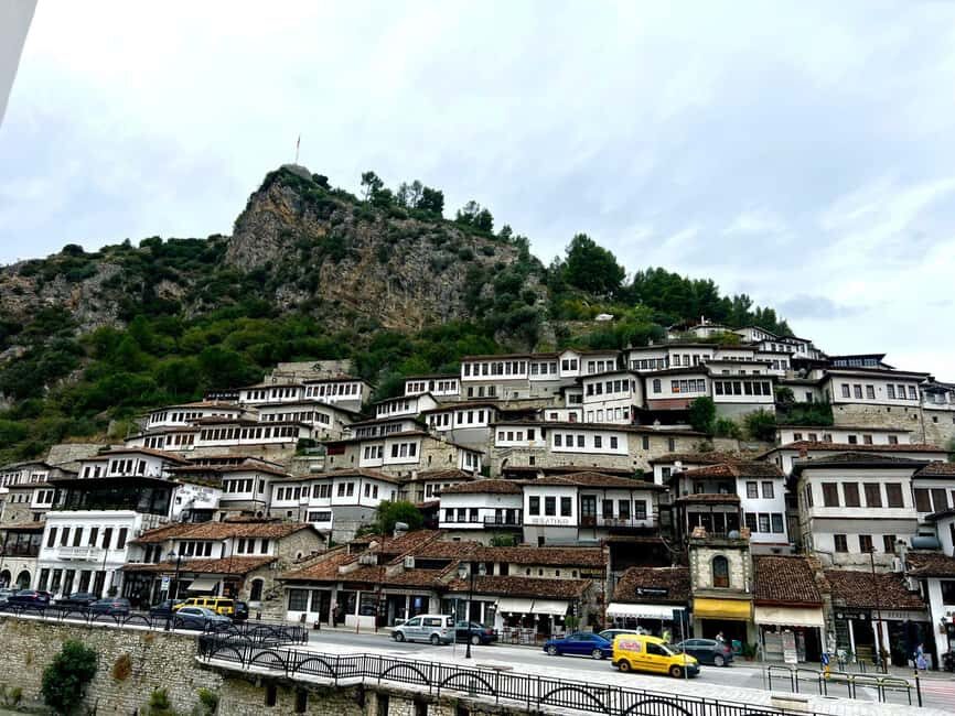 From Durres/Golem/Qerret : Berat & Belshi Lake Full-Day Trip - Scenic Drive through Central Albania and Lakeside Break at Belsh