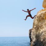 From Faro: Benagil, Algar Seco, 7 Hanging Valleys, & Marinha - Visiting Benagil Cave from Above: An Iconic View