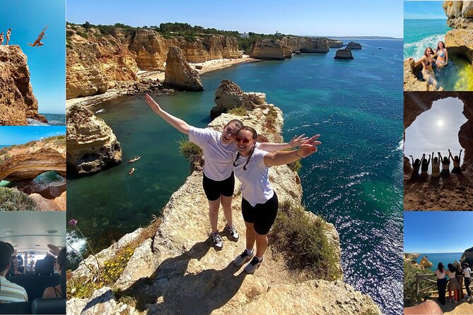 From Faro: Benagil, Marinha Beach, 7 Hanging Valleys, Algar Seco - Visiting Faro’s Marina and Benagil Cave