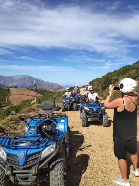 From Georgioupolis: Half-Day Quad ATV Safari - Scenic Trails and Mountain Village Passes