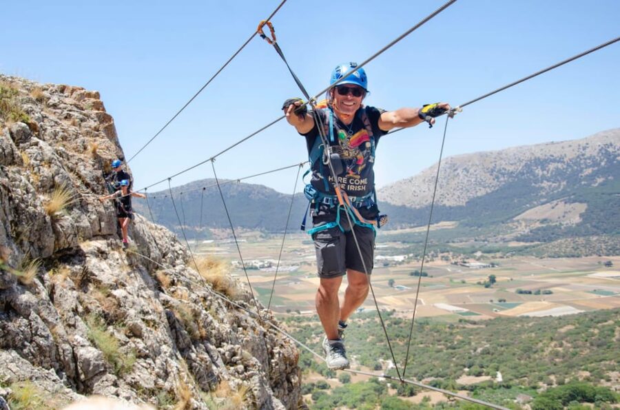From Granada: Climb Zafarraya's 'Via Ferrata John Hogbin' - Starting Point at Dim Trap Turismo Activo in Granada