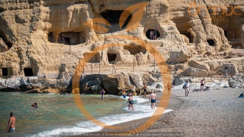 From Heraklion : Matala- Hippie's Beach Half-Day Tour - Scenery and Drive to Matala