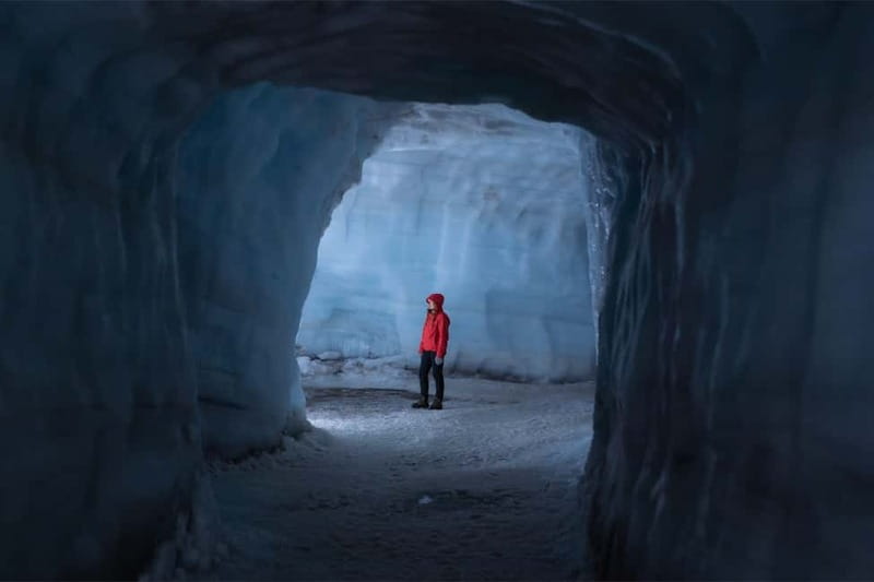 From Húsafell: Into the Glacier Ice Cave Adventure - Inside the World’s Largest Ice Tunnel