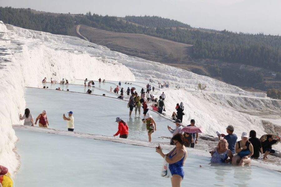 From Izmir: Pamukkale Day Trip with Lunch - Departure from Kusadasi and Transportation Details