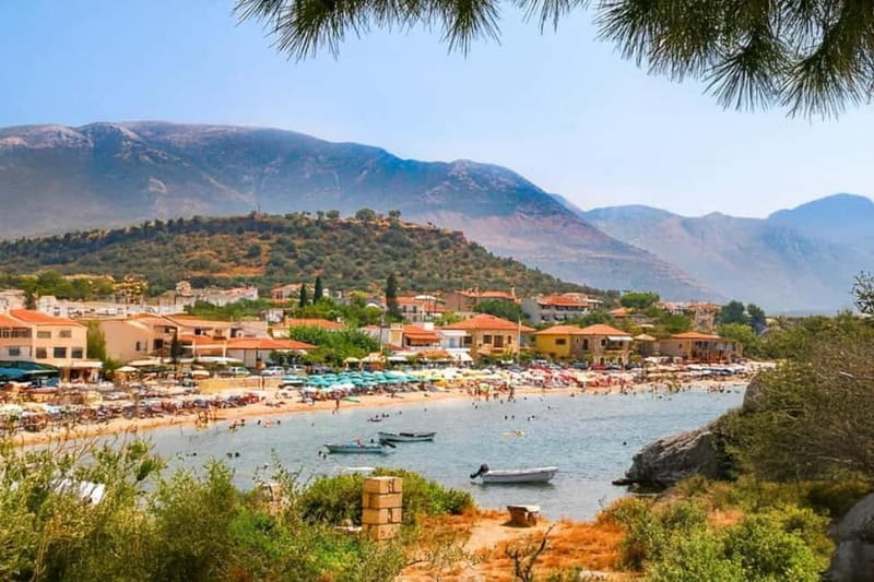 From Kalamata: Kardamyli, Stoupa & Agios Nikolaos - Stoupa: Beaches, Coastal Walks, and Writer Nikos Kazantzakis