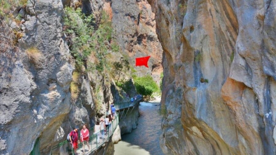 From Kalkan: Saklikent Gorge and Gizlikent Waterfall Trek - Exploring Gizlikent Waterfall: A Refreshing Break