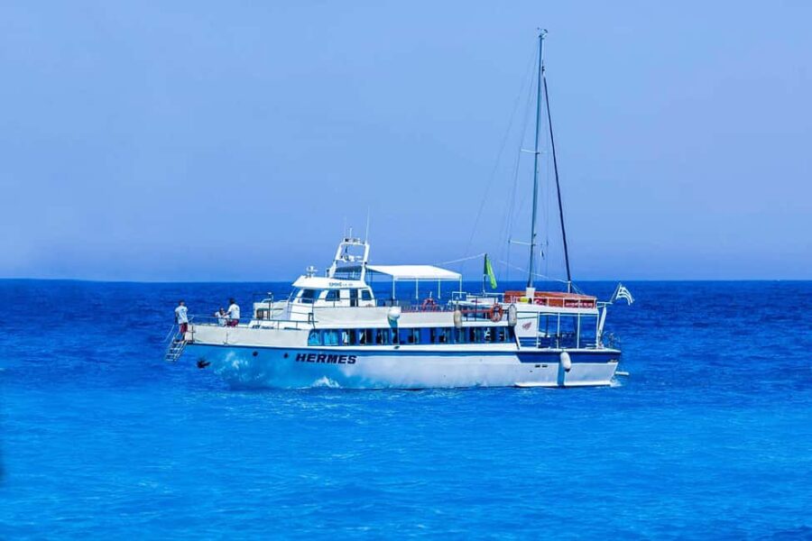 From Kefalonia: Zakynthos cruise wth Shipwreck Beach - The Starting Point at Hermes Cruises