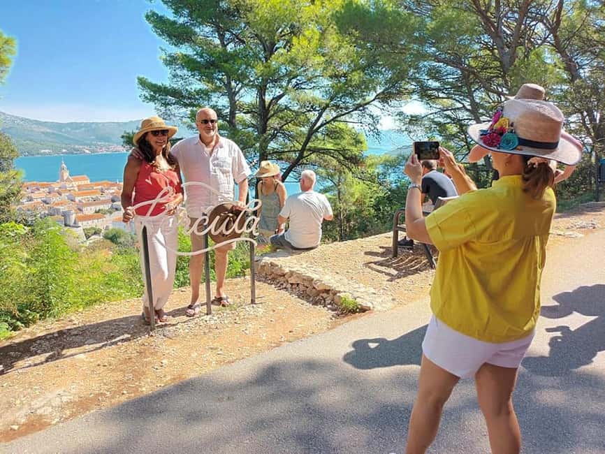 From Korcula Town: Local Wine & Sightseeing Half-Day Tour - Pickup and Transportation on Korcula Island