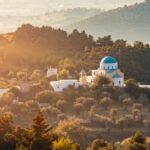From Kos: Zia Sunset Tour - Scenic Drive to the Village of Zia with Hotel Pickup