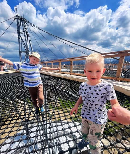 From Kraków: Sky Walk Heart of Poronin - The 854-Meter Wooden Path Through Suspended Walkways and Glass Terraces