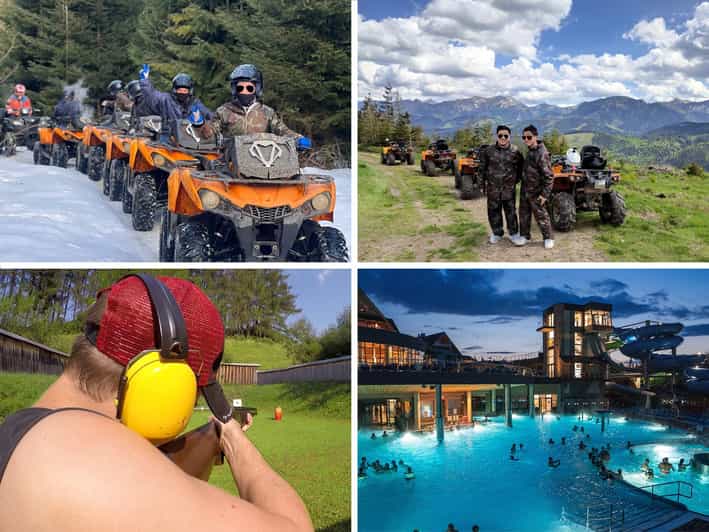 From Krakow: Zakopane Quads, Shooting Range & Thermal Baths - Zakopane: The Gateway to Mountain Thrills