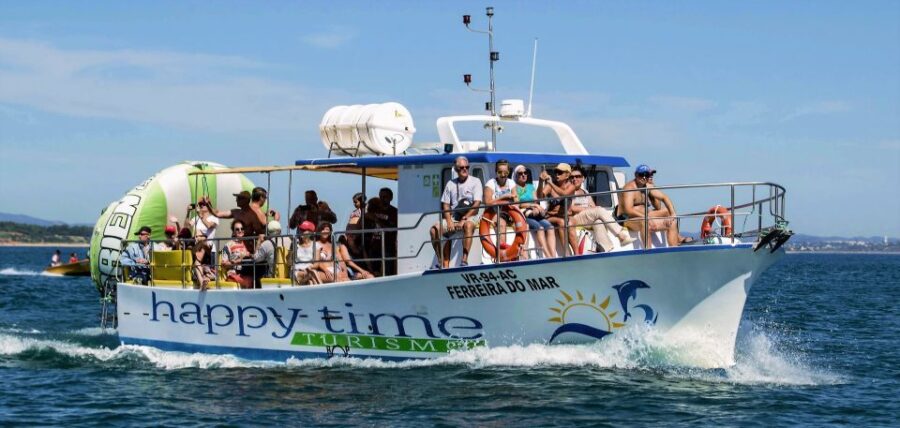 From Lagos: 2.5-Hour Guided Coastal Boat Tour & Grotto Visit - Departure from Lagos Marina and Meeting Details