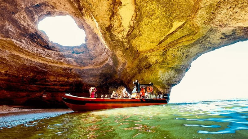 From Lagos: Benagil Caves Speedboat Adventure - Navigating the Algarve Coast in a Speedboat