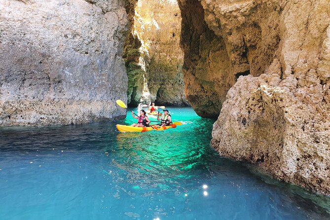 From Lagos: Kayak Tour of Ponta da Piedade Caves on Catamaran - Equipment and Safety Measures