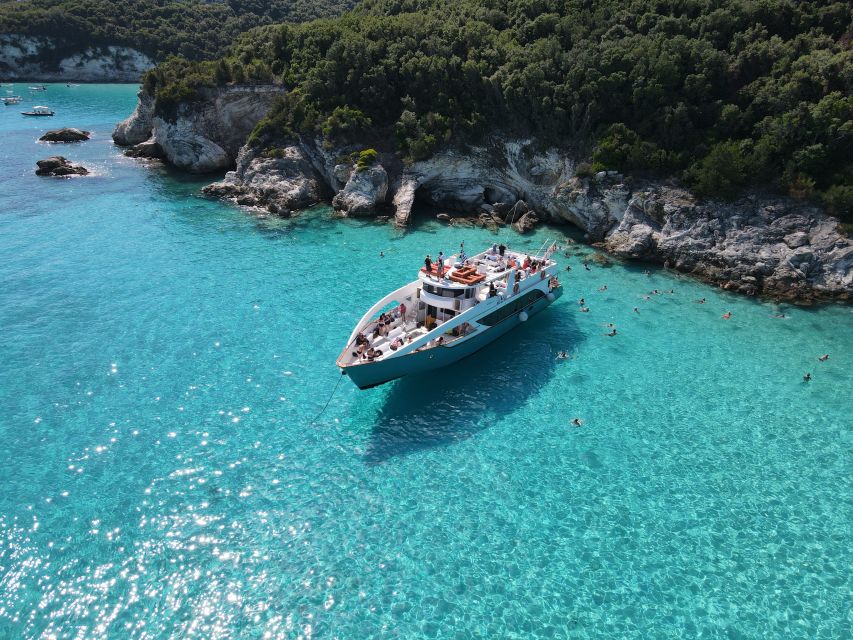 From Lefkimmi: Paxos, Antipaxos & Blue Caves Speedboat Tour - Exploring the Blue Caves of Paxos