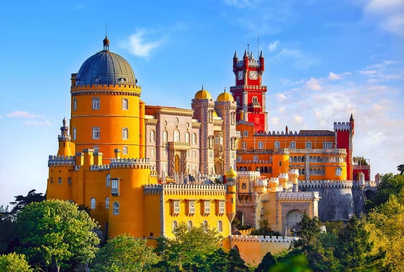 From Lisbon: Sintra, Pena Palace, Regaleira & Cabo Roca Tour - Exploring Pena Palace: The Fairy-Tale Fortress