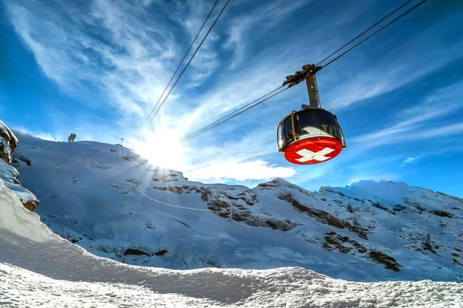 From Lucerne: Titlis Half-Day Tour  Eternal Snow & Glacier - How the Tour Begins and Ends in Lucerne