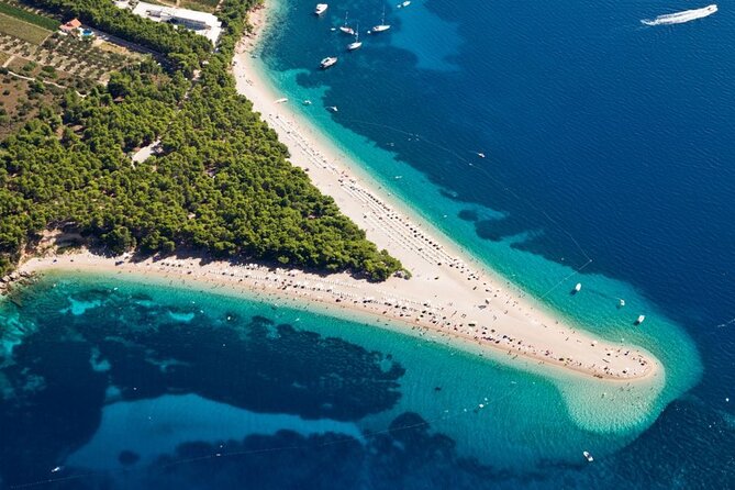 From Makarska: Golden Horn Beach and Secluded Bays of Bra Island - Exploring the Famous Zlatni Rat Beach in Bol