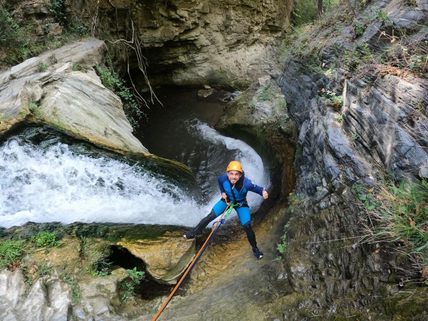 From Marbella: Canyoning guided tour at Sima del Diablo - Starting Point at Juzcar’s Municipal Pool Parking Lot