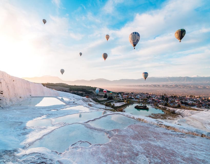 From Marmaris: Pamukkale Balloon Flight Day Trip with Lunch - Starting Your Day with Hotel Pickup and a Scenic Bus Journey
