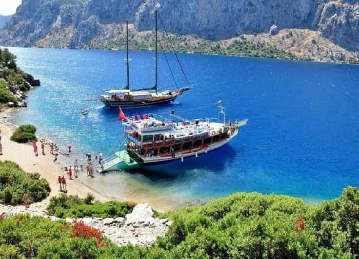 From Marmaris: Turkish Aegean Coast Boat Trip with Lunch - From Marmaris to Hisaronu Bay: Starting Your Day