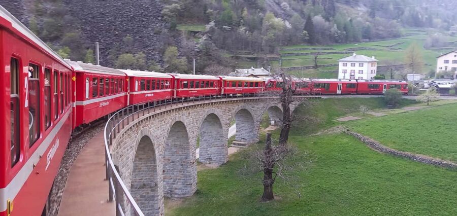 From Milan: Bernina Train, Swiss Alps & St. Moritz Day Trip - Scenic Drive and Lake Como View Passing